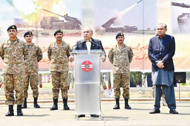 Armed forces thwarted hostile designs with exceptional valour: President Zardari