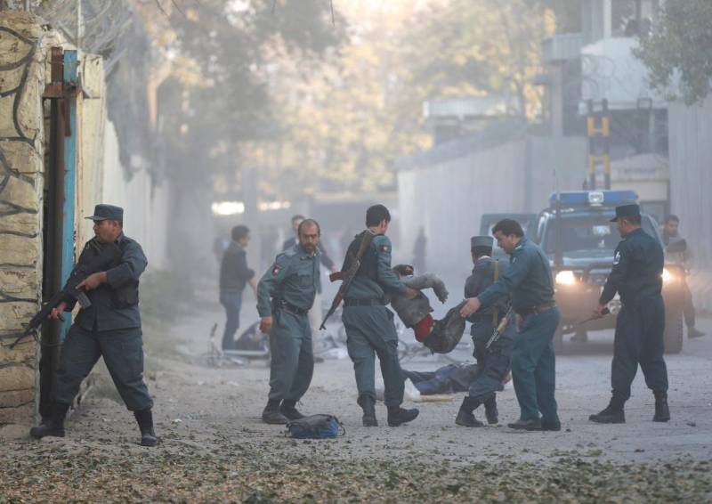 Blast in Afghan capital causes numerous casualties