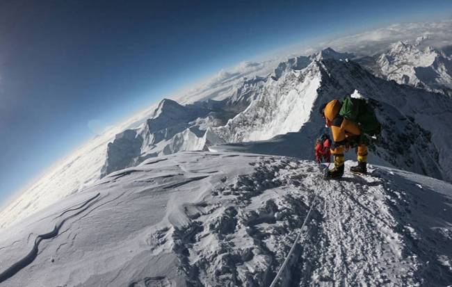 British climbers summit Everest in record bid