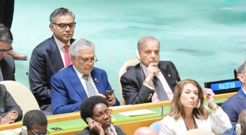PM Shehbaz attends opening session of UNGA in New York