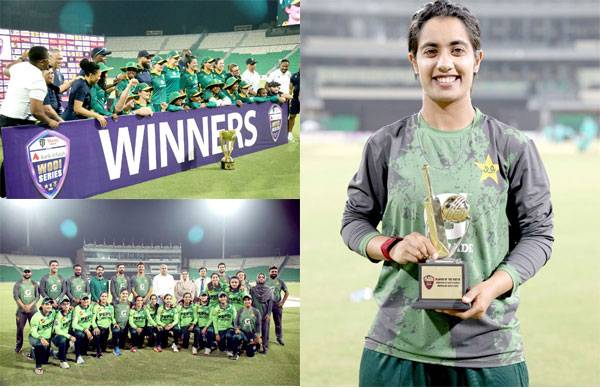 Sandhu’s six-for, Sidra’s fifty inspire Pakistan to crushing win in final ODI