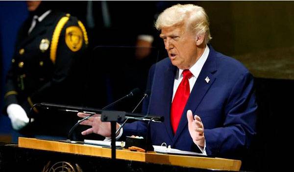 Trump blasts Western countries for recognising Palestinian state in UN speech