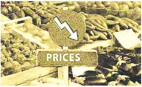 Weekly inflation goes down slightly